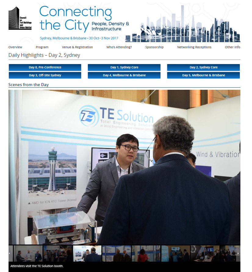 TESolution featured on CTBUH 2017 official website